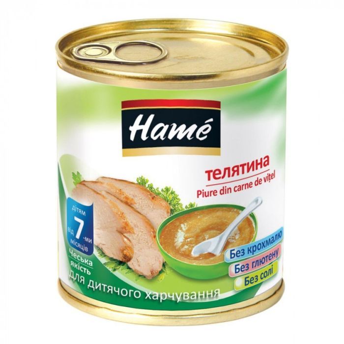 Детское пюре Hame телятина 100 (8595139764852) изображение 2