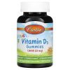 Витамин Carlson Витамин D3 Детский, 1000 МЕ, вкус фруктов, Kid's Vitamin D3 (CAR-49430)