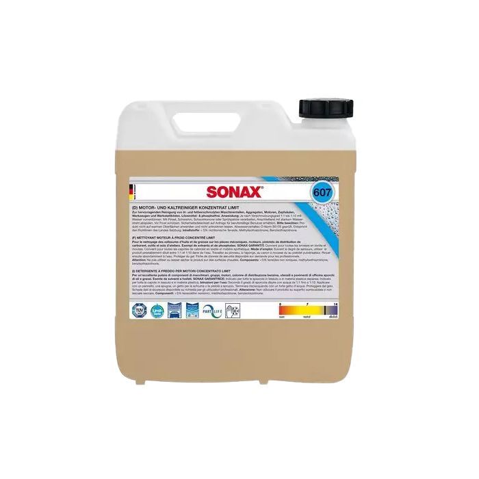 Автомобильный очиститель Sonax двигателя Motor+Kaltreiniger 10 л (607600) изображение 2