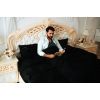 Постільна білизна MirSon Сатин Premium Corner Black Pearl 200x220 (2200001484429) зображення 3