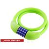 Замок велосипедный Good Bike SILI CIPHER 12 х 600 мм Green (92766-IS) изображение 2
