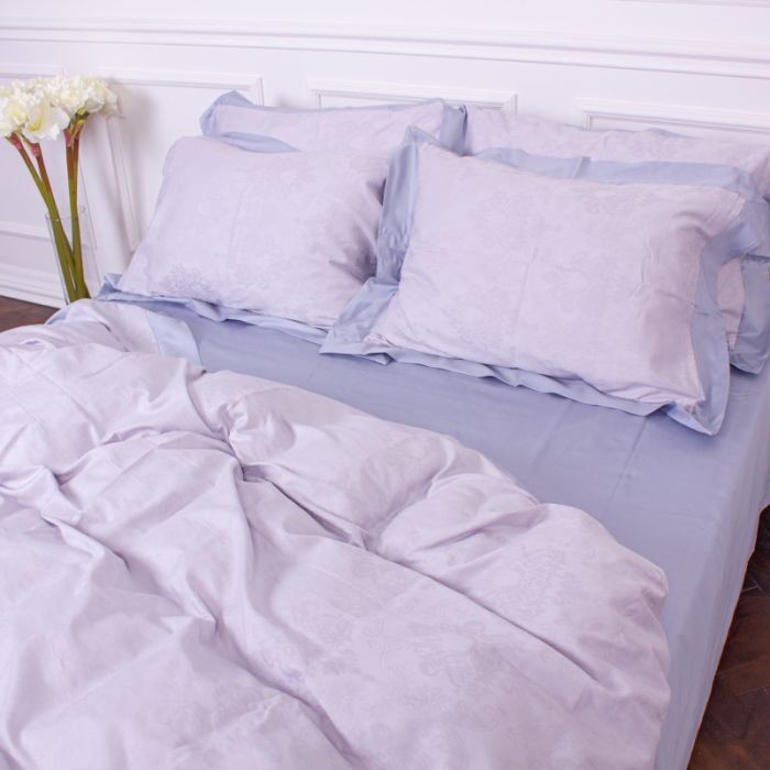 Постельное белье MirSon Satin Жаккард Great stone 160х220 (2200005395080)