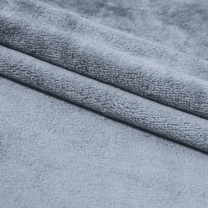 Плед Home Line флисовый стальной, 220х195см (170795) изображение 2