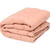 Ковдра MirSon антиалергенна EcoSilk всесезонна №1730 Eco Light Coral 155x215 см (2200003710083)
