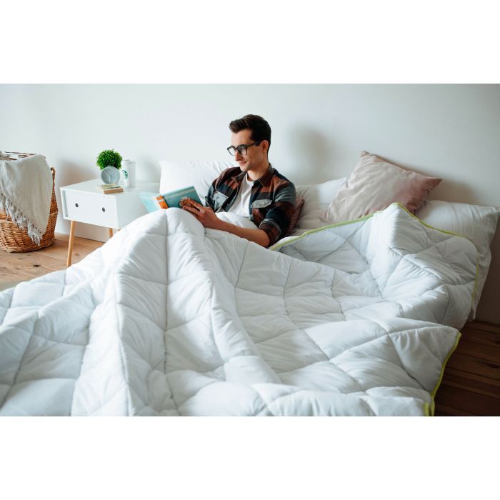 Ковдра MirSon антиалергенна EcoSilk 003 зима 155x215 см (2200000004246) зображення 11