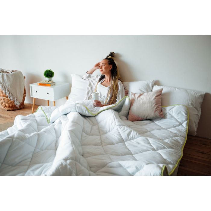 Ковдра MirSon антиалергенна EcoSilk 003 зима 155x215 см (2200000004246) зображення 9