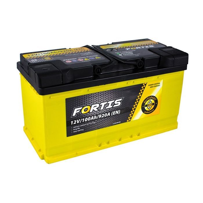 Аккумулятор автомобильный FORTIS 100 Ah/12V Euro (FRT100-00)