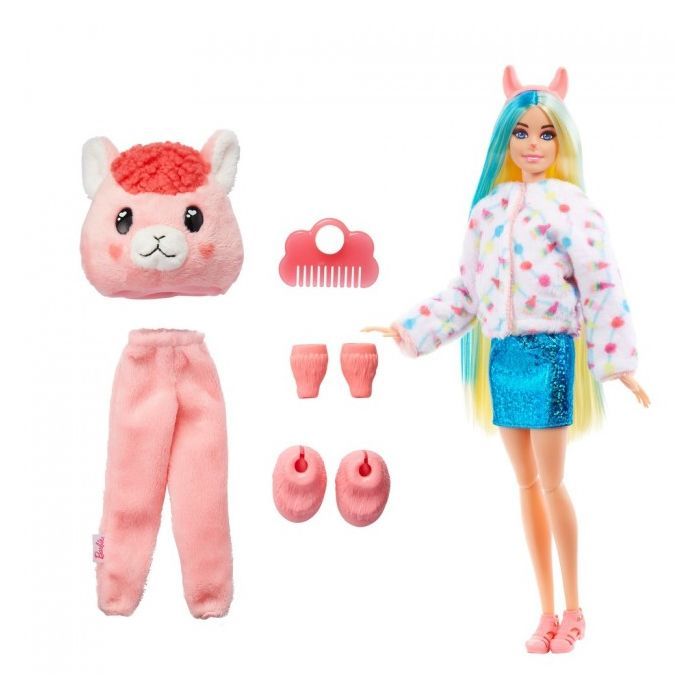Кукла Barbie "Cutie Reveal" – забавная лама (HJL60)