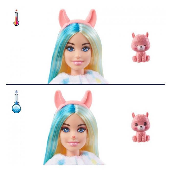 Кукла Barbie "Cutie Reveal" – забавная лама (HJL60) изображение 4