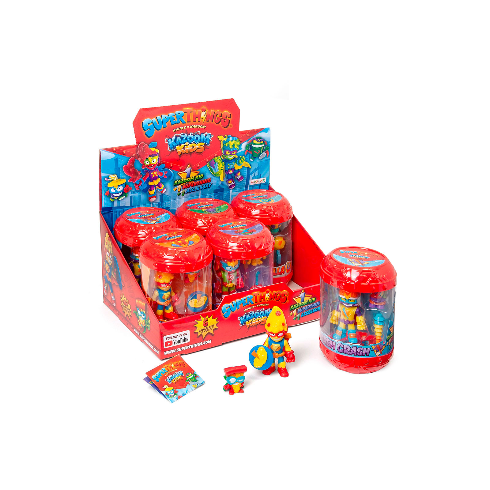 Игровой набор SuperThings серии Kazoom Kids S1 – Казум-кид в ассортименте (PST8D066IN00) изображение 3