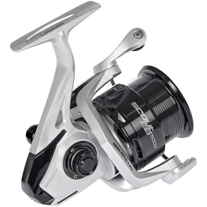 Катушка Brain Scout SE-S 6000S 8+1BB 4.91 Silver (1858.46.45) изображение 3