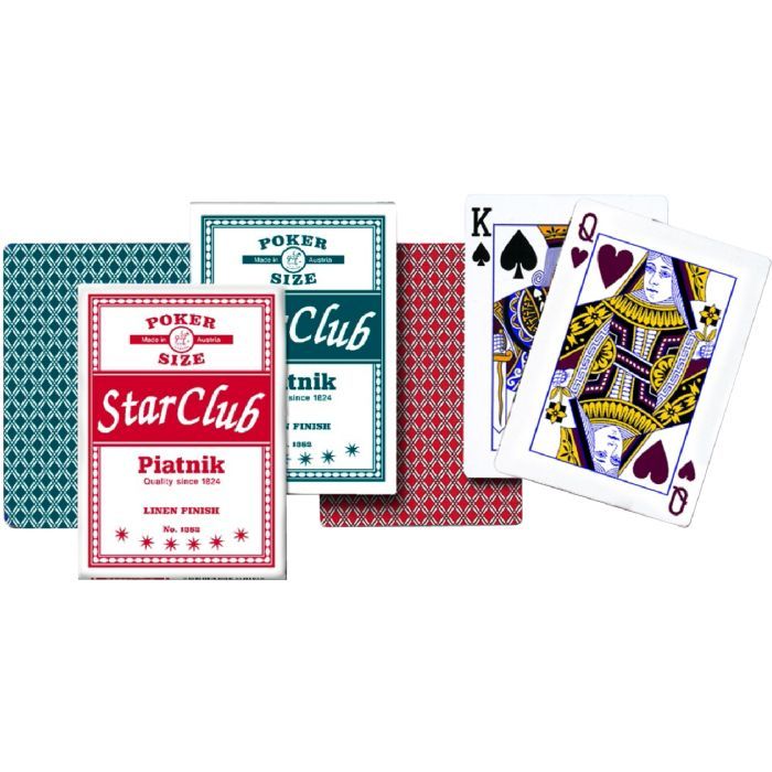 Карты игральные Piatnik Star Club 1 колода х 55 карт (PT-138218)