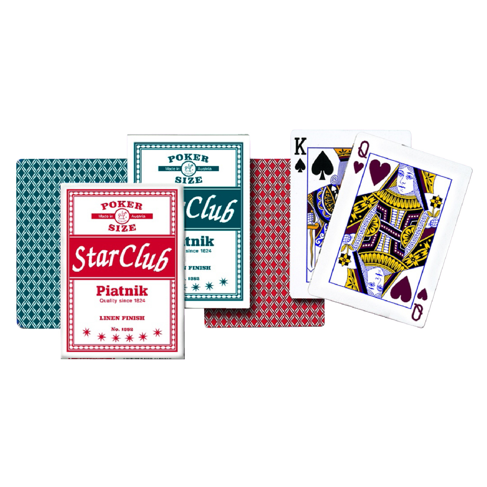 Карты игральные Piatnik Star Club 1 колода х 55 карт (PT-138218)