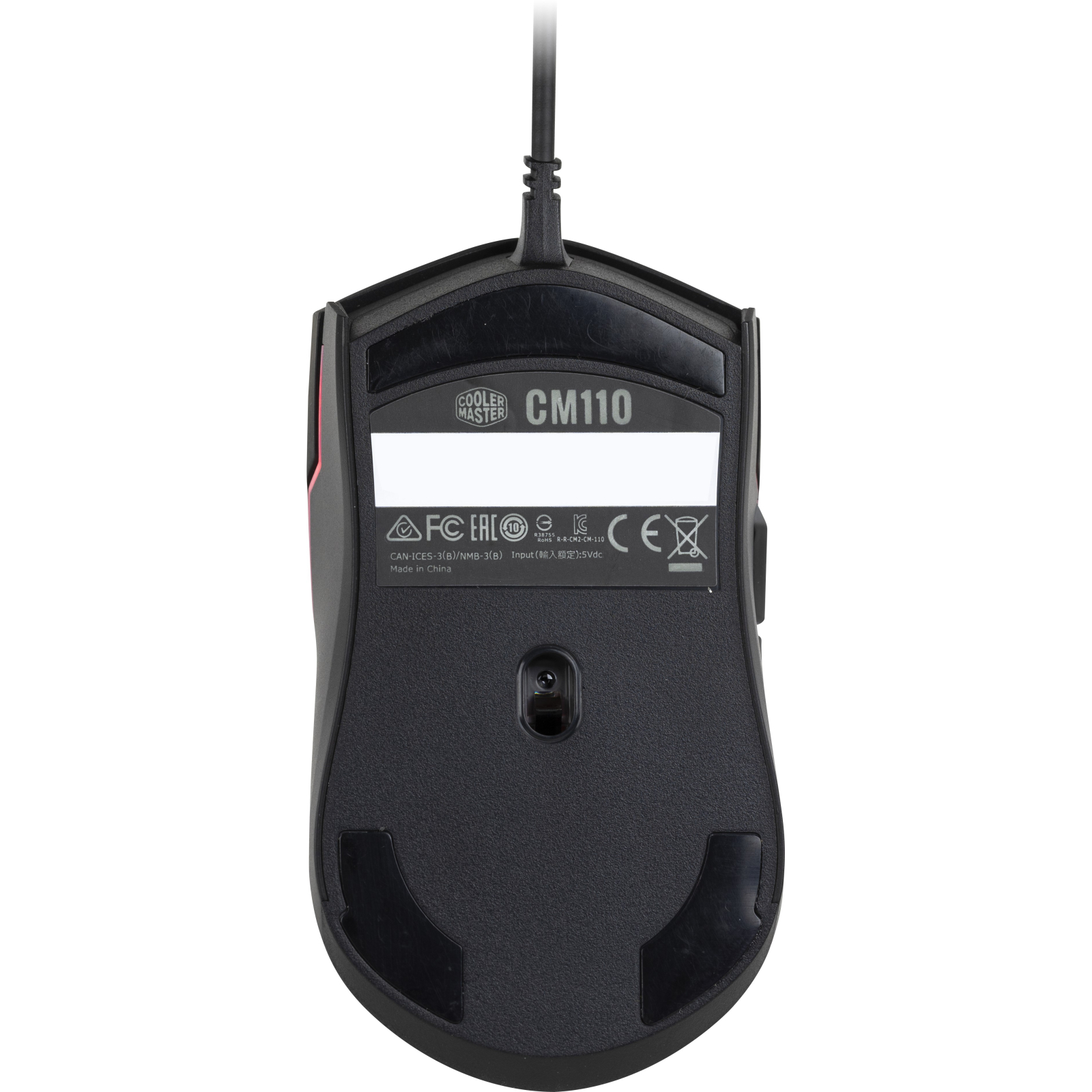 Мышка CoolerMaster CM110 USB Black (CM-110-KKWO1) изображение 7
