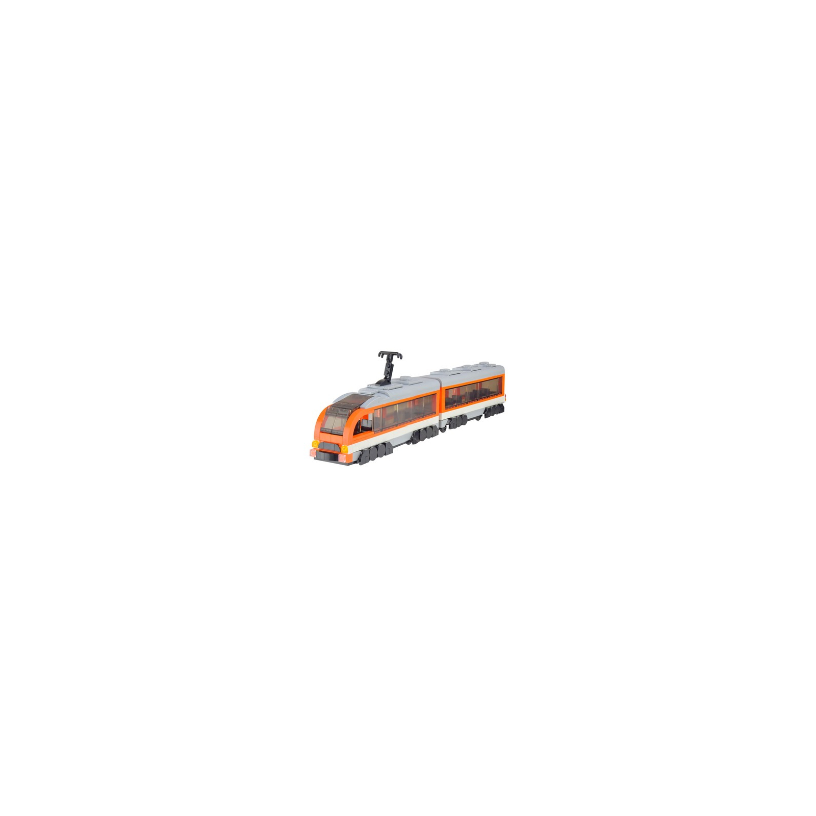 Конструктор iBlock Транспорт Скорый поезд 448 деталей (PL-921-385) изображение 2