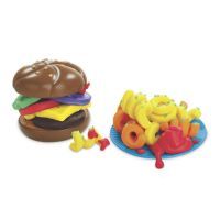 Набор для творчества Hasbro Play-Doh Бургер и картофель фри (E5472) изображение 3