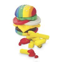Набор для творчества Hasbro Play-Doh Бургер и картофель фри (E5472) изображение 6