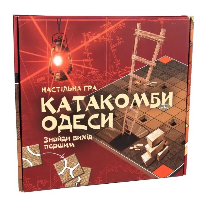 Настольная игра Strateg Катакомбы Одессы, украинский язык (30285)