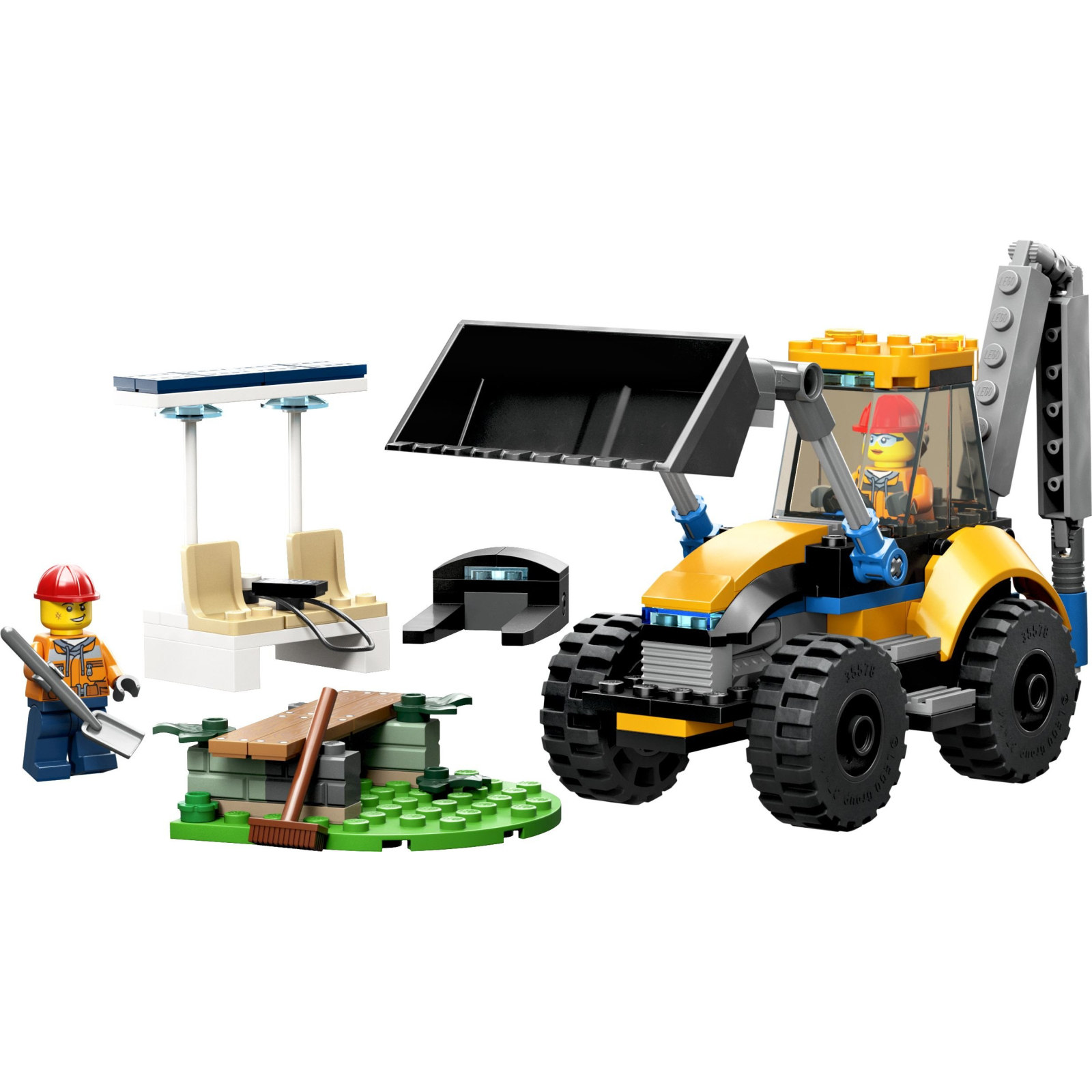 Конструктор LEGO City Экскаватор 148 деталей (60385) изображение 2