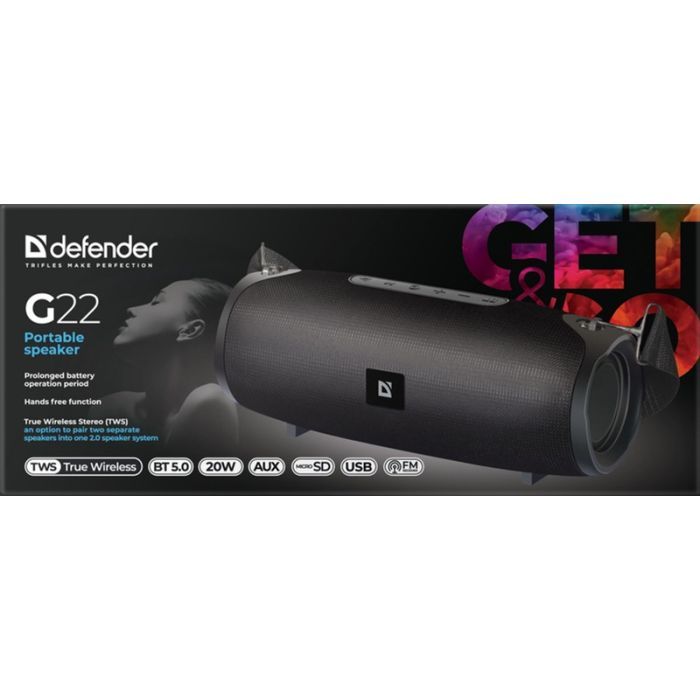 Акустична система Defender G22 Black (65122) зображення 5