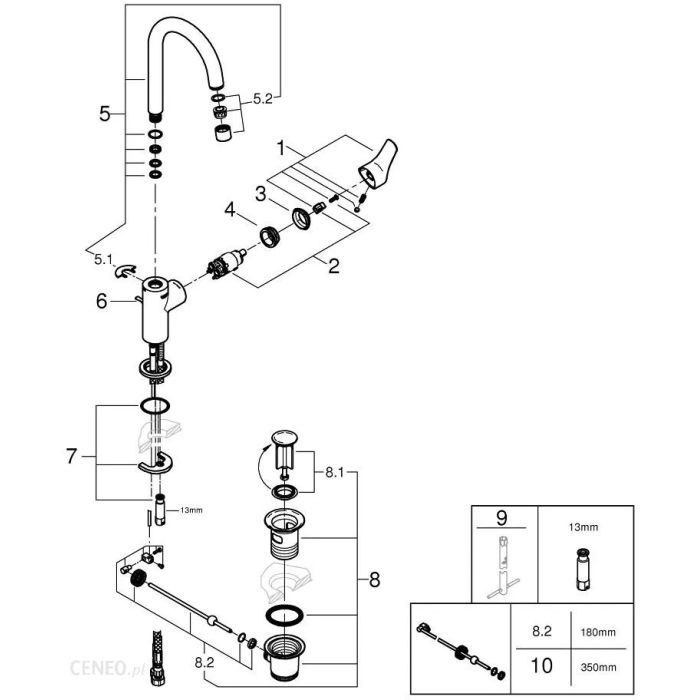 Смеситель Grohe QuickFix 24203002 (CV030582) изображение 6