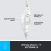 Навушники Logitech H390 USB White (981-001286) зображення 4