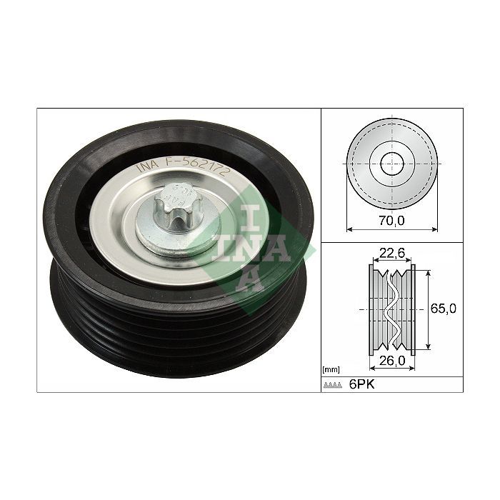 Ролик натяжителя ремня INA 532 0531 10