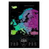 Скретч карта 1DEA.me Travel Map Black Europe (13070) изображение 2