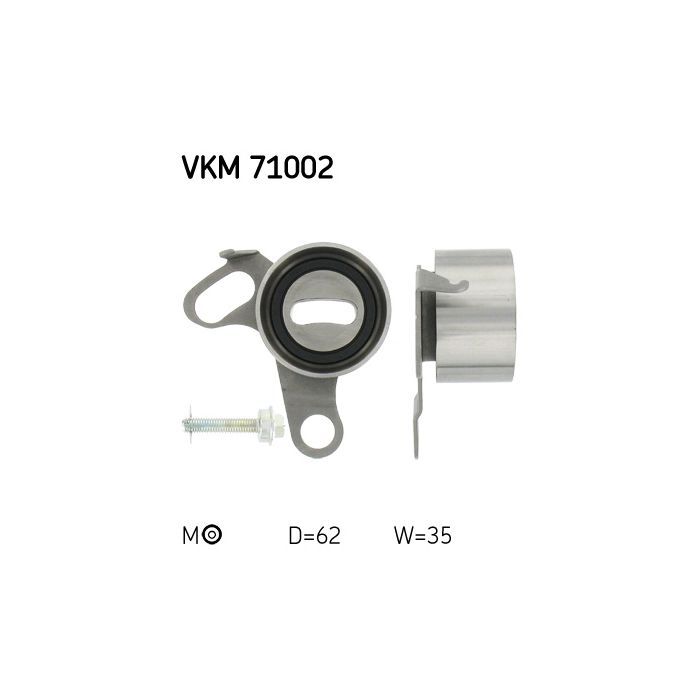 Ролик натяжителя ремня SKF VKM 71002