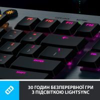 Клавиатура Logitech G915 Lightspeed RGB Wireless GL Tactile UA Black (920-008910) изображение 10