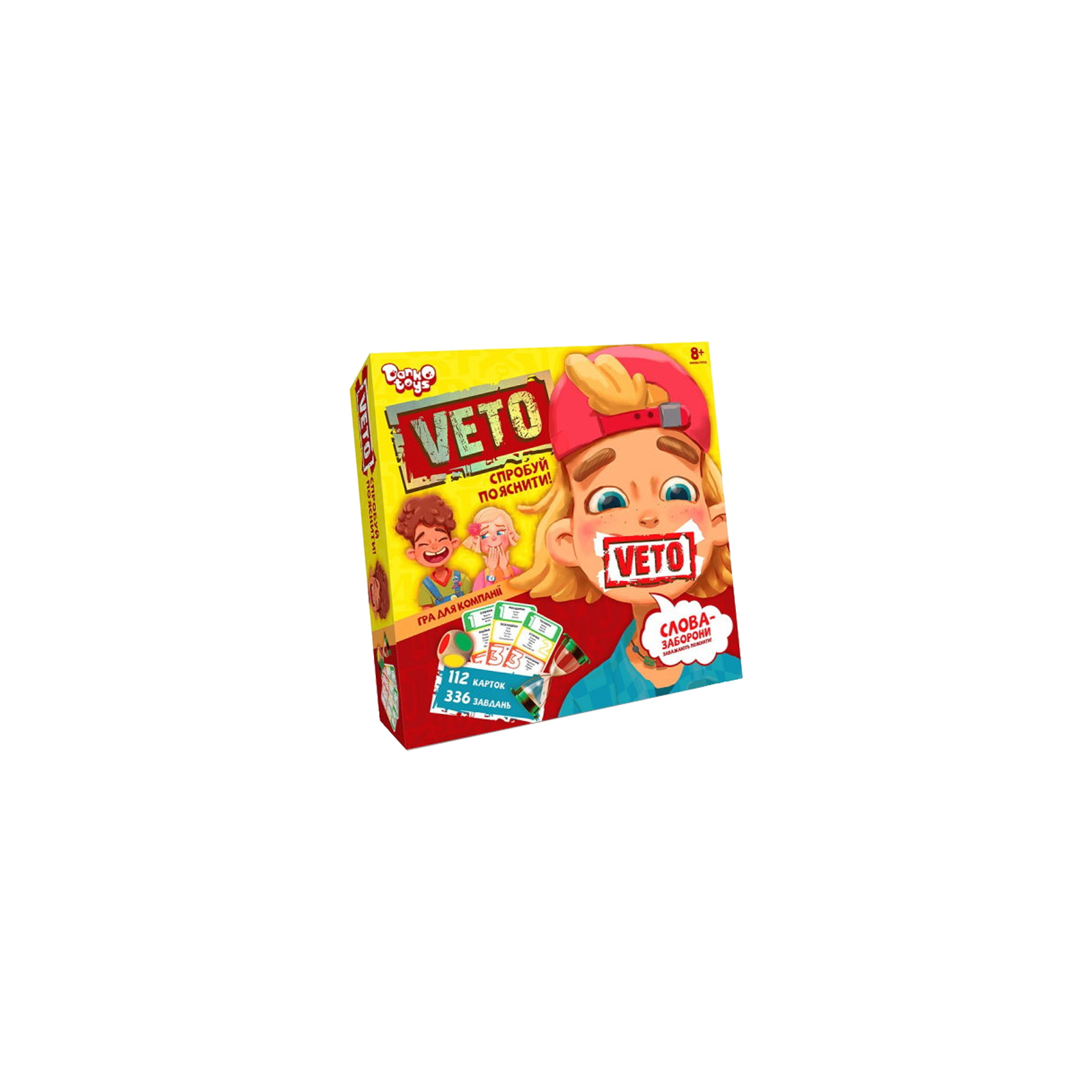 Настольная игра Danko Toys Вето (Veto), украинский (VETO-01-01U)