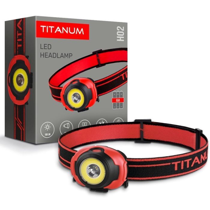 Ліхтар TITANUM 100Lm 6500K (TLF-H02) зображення 2