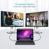 Кабель мультимедійний USB-C to HDMI 1.8m 4K 60Hz Choetech (CH0021-BK) зображення 7