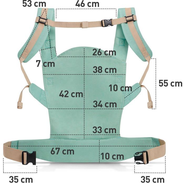 Рюкзак-переноска Kinderkraft Nino Pink (5902533909209) изображение 7