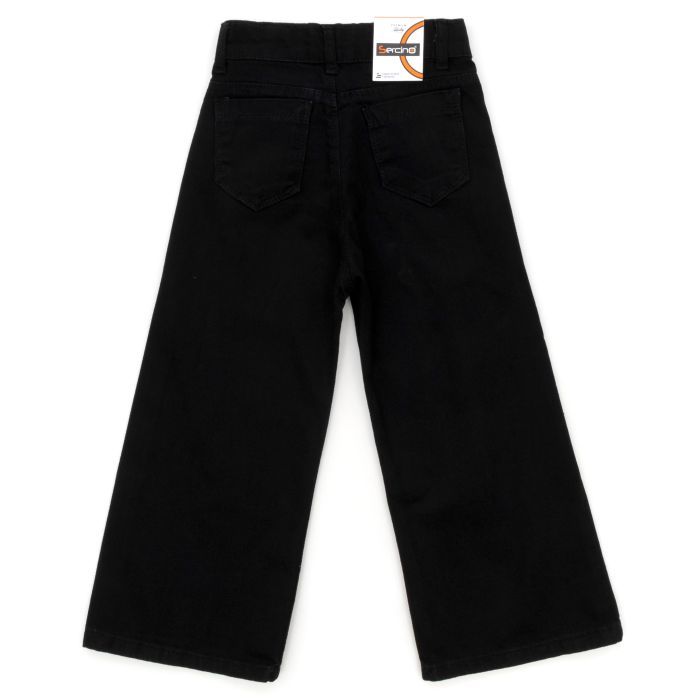 Джинсы детские Sercino палаццо (59193-134G-black) изображение 2