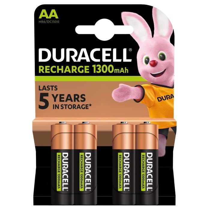 Акумулятор Duracell AA HR6 1300mAh * 4 (5007324) зображення 2