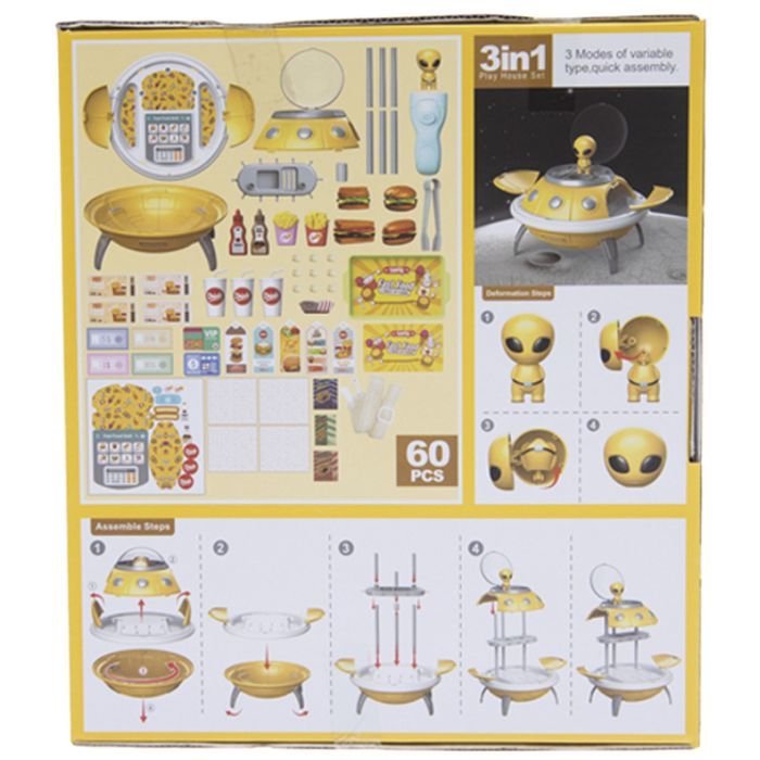 Игровой набор Mountainking Космическая тарелка Фастфуд (6337379) изображение 4