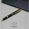 Ручка шариковая Parker IM 17 UKRAINE Black GT BP Огненный Трезубец (22032_T031y) изображение 4