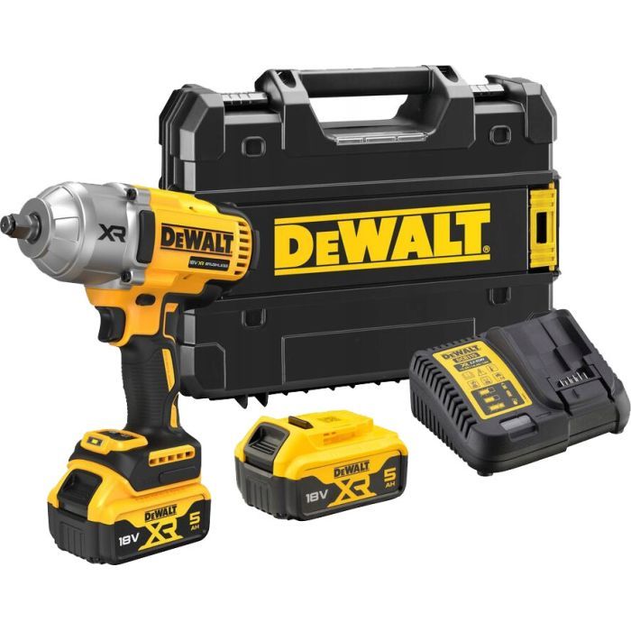 Гайковерт DeWALT 18 В XR Li-lon, 2*5Ah, кейс TSTAK (DCF900P2T) изображение 3