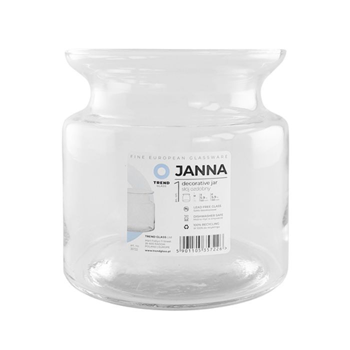 Ваза Trend Glass Janna 15 (35722)