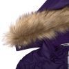 Пальто детское Huppa YACARANDA 12030030 тёмно-лилoвый 140 (4741468562315) изображение 4
