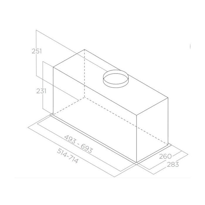 Витяжка кухонна Elica FOLD S IX/A/72 зображення 2