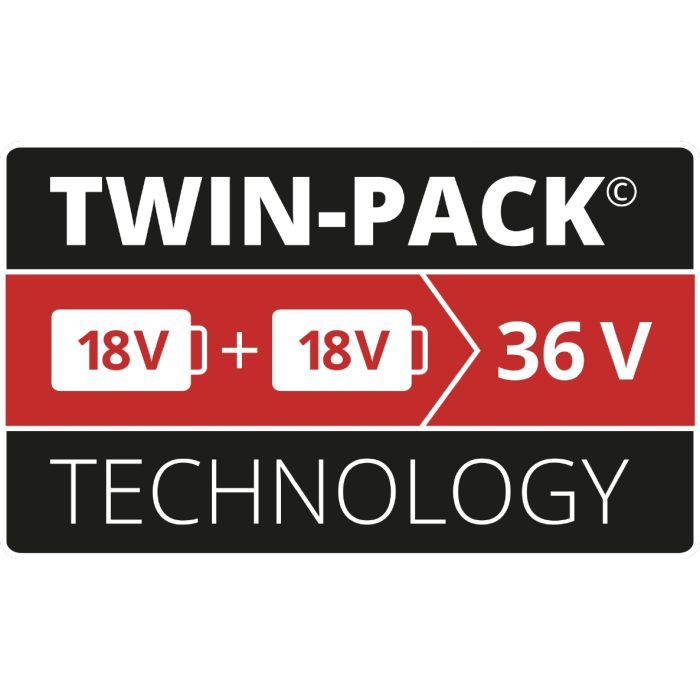 Набор аккумулятор + зарядное устройство Einhell 18V 2x4.0Ah Twincharger Kit (4512112) изображение 4