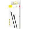 Дата кабель USB-C to USB-C 1.0m 3A 60W Cafule Black Baseus (CATKLF-GG1) изображение 4
