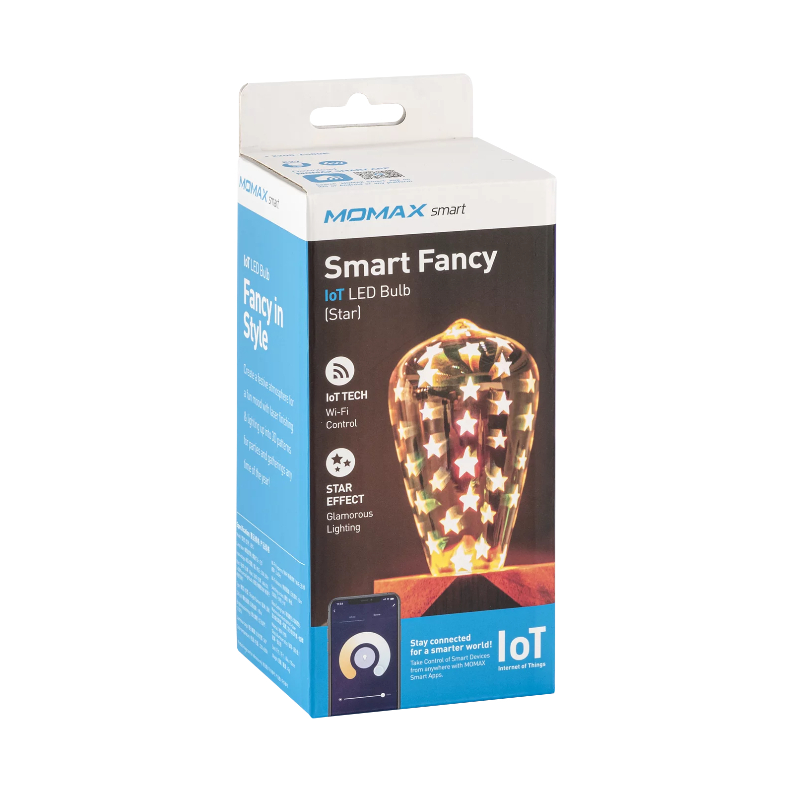 Умная лампочка Momax SMART Fancy IoT LED Bulb - Star (IB7S) изображение 2
