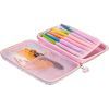 Пенал Cool For School с окошком 1 отделение с органайзером розовый (QT-5750-Pink) изображение 2