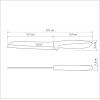 Кухонний ніж Tramontina Plenus Light Grey Bread 178 мм (23422/137) зображення 3