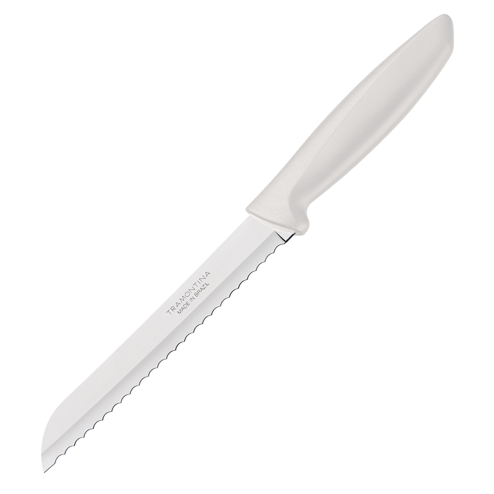 Кухонный нож Tramontina Plenus Light Grey Bread 178 мм (23422/137)