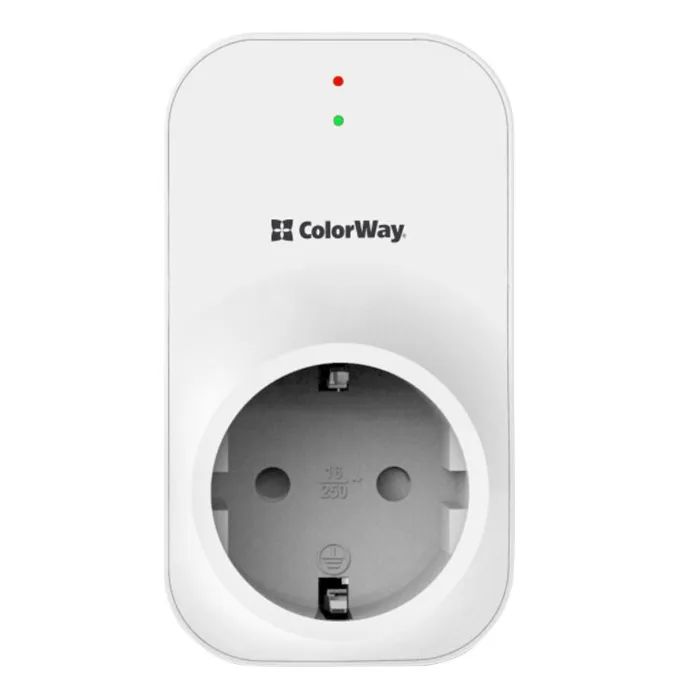 Реле напряжения ColorWay LED1, white (CW-VR16-03L)