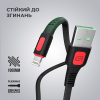 Дата кабель USB 2.0 AM to Lightning 1.0m AR15 2.4A black Armorstandart (ARM59537) зображення 2
